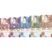 P52-P56 Kenya - 50-1000 Shillings Year 2019 (5 Notes)